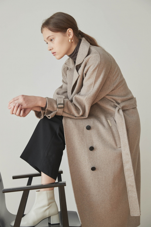 어나더라운지(ANOTHER LOUNGE) Handmade Coat Trench Double (Oat Meal) - 279,000원 | 무신사 스토어