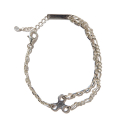 크루치(KRUCHI) chain 3 bracelet (silver)