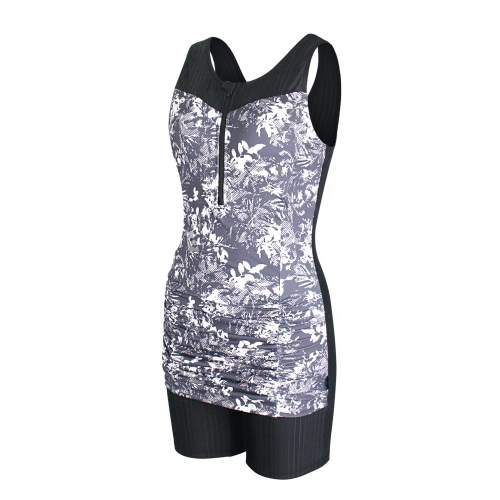 BASIC ELLE - Women's Full-Body Indoor Swimsuit BEF-S103G