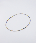 봉보(BONBEAU) Crystal rainbow beads Necklace 레인보우 비즈 초커 목걸이