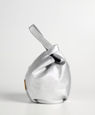 옐로우스톤 Dumpling wrist bag - Silver