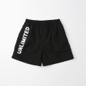 언리미트(UNLIMIT) Ws Logo Shorts (U20BBPT65)