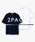 이에스엔(ESN) [SET] 프리미엄 싱글 세미오버 핏 티셔츠  (10color)