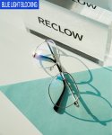 리끌로우(RECLOW) RC C78 SILVER 청광렌즈 VER 안경