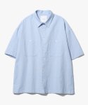 제로(XERO) Solid Box Shirts [Sky Blue]