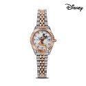 디즈니(Disney) 미키마우스 메탈밴드 여성용 손목시계 OW619DR
