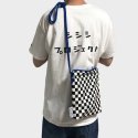 씨씨씨 프로젝트(CCC PROJECT) checkerboard zipper bag