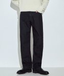 오더아카이브(ORDER ARCHIVE) Minimal wide jeans - 로우 블랙진