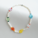 트레쥬(TREAJU) mini colorful heart bracelet