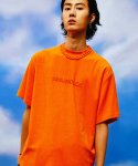 씨오엠이(COME) [UNISEX] Detachable Chain Terry T-Shirt (Orange)