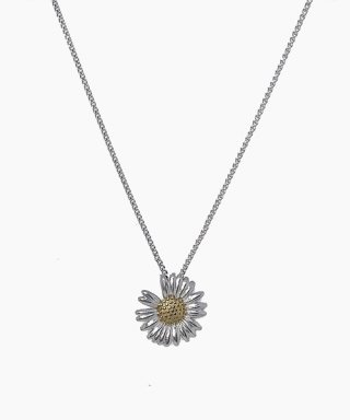 셉텐벌5(SEPTEMBER5) Sunflower chain necklace