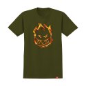 스핏파이어(SPITFIRE) 451 S/S T-Shirt Premium Print - MILITARY GREEN 51010546F