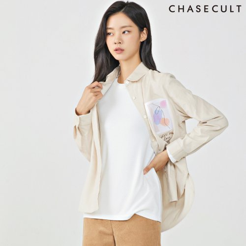 MUSINSA CHASECULT Women S Corduroy Graphic Shirt KFRG5439C0A