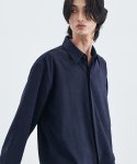 에스에스와이(SSY) 슈프림터치 에센셜 셔츠 릴렉스드핏 네이비
