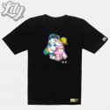 돌돌(DOLDOL) Lily-tshirts-19 러블리 릴리 여자 북극곰 스노우보드 선수 익스트림 캐릭터 그래픽 디자인 티셔츠 티
