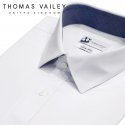 토마스 베일리(THOMAS VAILEY) 남성드레스셔츠-스판 화이트 슬림핏 E297