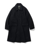 유니폼브릿지(UNIFORM BRIDGE) wool balmacaan coat black