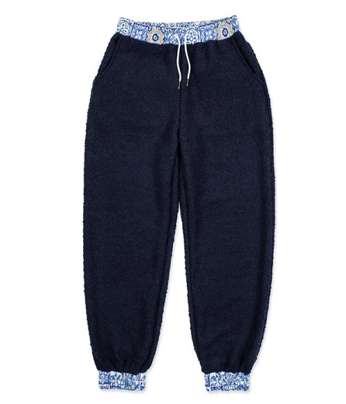 Musinsa Youthbath Fw Wool Fleece Jogger Pants Navy