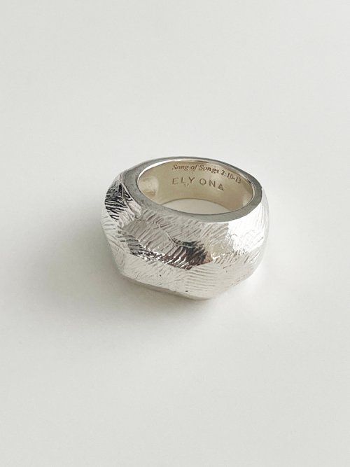 ELYONA - Traditional Silver Ring - Mother version