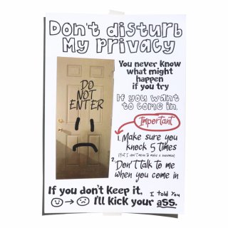 디파이클럽로버스(DEFYCLUBROBBERS) Privacy Keeper Poster A3