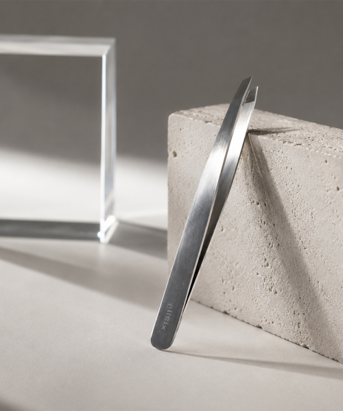 Premium Stainless Steel Tweezers, Set of 2 (66030)