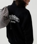 지프(JEEP) Half Zip-Up M-Logo Sweat (JP5TSU839BK)