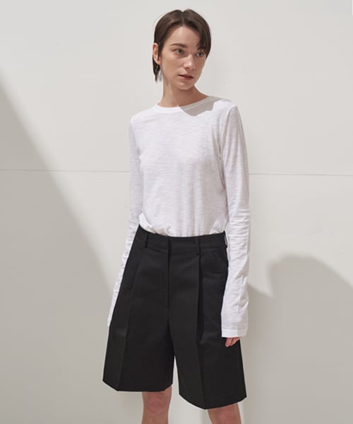 COMFORT BERMUDA HALF PANTS_BLACK
