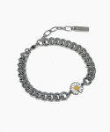 셉텐벌5(SEPTEMBER5) Bold sunflower chain bracelet no.2