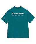 그루브라임(GROOVE RHYME) NYC LOCATION T-SHIRT (BLUE GREEN) [LRAMCTA701M]