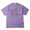 킹아카이브(THE K-ING ARCHIVES) CAT T-Shirt (Violet)
