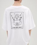 밴웍스(VANNWORKS) Que Sera Sera Woman ver 오버핏 반팔 티셔츠 (VNCTS235) 화이트