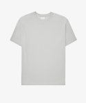 수피마 코튼 세미오버핏 티셔츠 (라이트그레이)