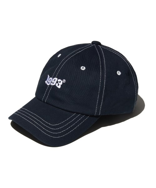 Musinsa Studio Wave Logo Ball Cap Navy