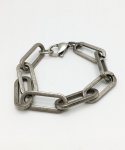 섹스토(SEXTO) [팔찌][써지컬스틸]D Chain Bracelet Vintage Silver