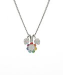 아더월들리(OTHER-worldly) Rainbow Flower Necklace