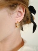 피오레(FIORE) tulip line ring earring