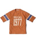 캘리포니아 프로젝트(CALIFORNIA PROJECT) SO-CAL 1977 FOOTBALL T-SHIRTS (BBQ SAUCE)