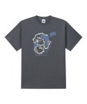 라디네오(RADINEO) 피타 그레이 반팔 티셔츠