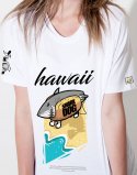 돌돌(DOLDOL) SHARK DOG-T-98 샤크독 서핑 하와이 여름 캐릭터 그래픽 티셔츠
