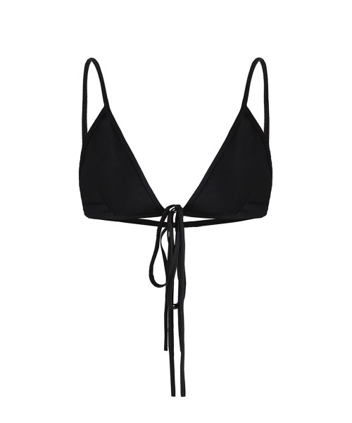 MUSINSA公式 BADBLOOD EGO LACE UP BIKINI TOP BLACK