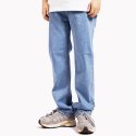 리스펙트(RESPECT) pt1 semi wide denim pants (light blue)