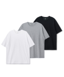 무신사 스탠다드(MUSINSA STANDARD) 베이식 크루 넥 반팔 티셔츠 2팩