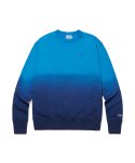 챔피온(CHAMPION) [US] 옴브레 딥 다이 스웨트셔츠 (NORMAL BLUE) CKTS1F606B2