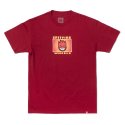 스핏파이어(SPITFIRE) SPITFIRE LABEL S/S T-Shirt - CARDINAL/MULTI-COLORED 51010691D