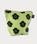 소곤소곤(SOGONSOGON) retro flower green pouch