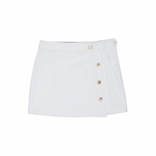 마틴골프(MARTINE GOLF) H-Line Wrap Skirt_White