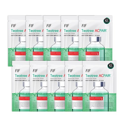 FAITH IN FACE FIF Tea Tree Acfair Ampoule Mask 10 Sheets