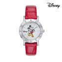 디즈니(Disney) 미키마우스 여성 가죽밴드 손목시계 D12027RD