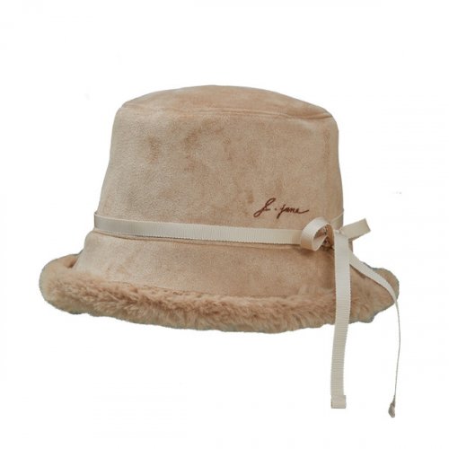 J. JANE - Fur Bucket Hat (Brown)