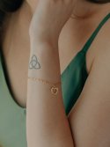 피오레(FIORE) blooming heart bracelet